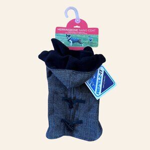 Dog Coat: Herringbone Nano Coat (Sizes 12, 16 & 18)